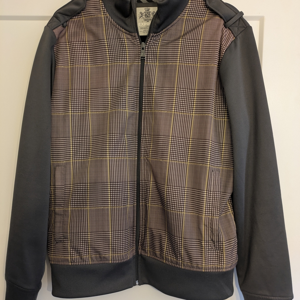 Plaid Gray Jacket